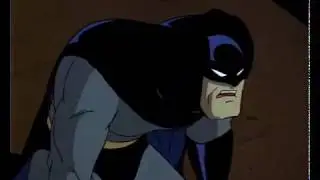 Batman distraught over Commissioner Gordon being shot (Batman Animated Series)