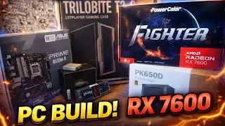 Building cheap PC with Amd Radeon RX7600
