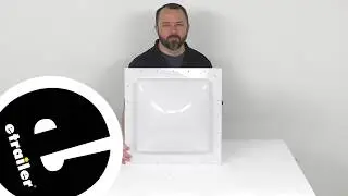 etrailer | Review of Specialty Recreation RV Skylight - White Replacement RV Skylight - SR49MR