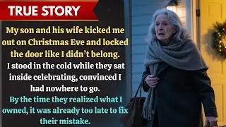 My Son And His Wife Kicked Me Out on Christmas Eve — They Had No Idea What Was Still Mine