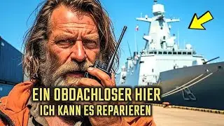 VOM OBDACHLOSEN ZUM RETTER Marine Offizier Lacht Ihn Aus – Bis Zum SCHOCK ENDE!