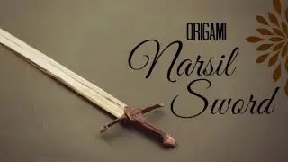 How to make an origami Sword (Narsil Sword)