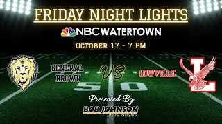 General Brown v Lowville | NBC Watertown HS Football 2025