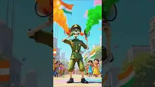 Siren Head Leads an Epic Indian Republic Day Parade with Kids!  #republicday #26january #sirenhead
