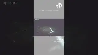 Trucker baffled as dashcam captures strange light on highway