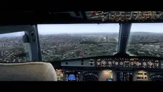 FSX A320 Lisbon Landing