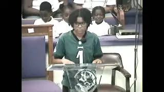 Friendship Baptist Church-Trenton, NJ  7/27/25  11am Service Youth Day -Elder Laquon Meyers