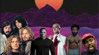 led zeppelin meets eminem meets kanye meets dr dre meets childish gambino - REMIX
