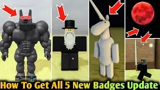 UPDATE - How To Get All 5 New Badges Morphs In Deadly Rails | Gigawolf - Bloodmoon & New Station