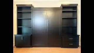 #murphybed #wallbed #smallspaceliving #smallspacesolutions #guestroom #bedroomideas #bedroom #bed