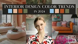 Самые модные цветовые тренды 2024 года | Дизайн интерьера