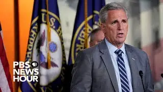 WATCH: House Minority Leader McCarthy says impeachment inquiry should be suspended