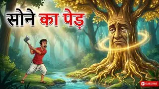 सोने का पेड़|गरीब किसान की किस्मत बदल गई|Golden Tree|Emotional Moral Story|Hindi Kahaniya|#cartoon 