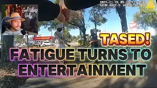 🚨 Satisfying Taser! Body Cam Footage Reaction