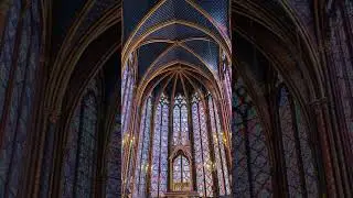 Sainte Chapelle Paris France Fran&ccedil;ais #blog #vlog #youtube #medieval #art #architecture #history ⚜️