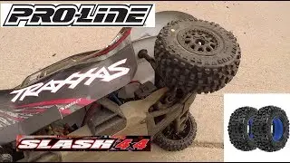 Traxxas Slash Gets ProLine Badland SC 2.2