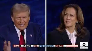 Healthcare - Donald Trump vs Kamala Harris Presidential Debate