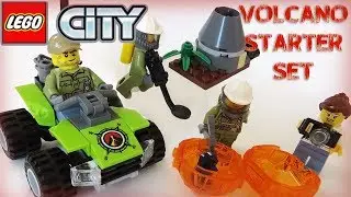 LEGO CITY - VOLCANO STARTER SET Speed Build (Set 60120 Instructions)
