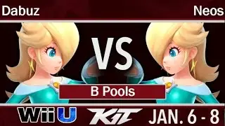 KIT17  - RNG | Dabuz (Rosalina) vs RtN | Neos (Rosalina) B Pools - Smash 4