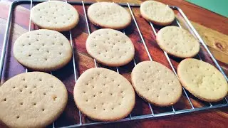 No Refined Flour, No,Butter,No Sugar/Homemade Digestive Biscuits Recipe /Healthy Wheat Flour Biscuit