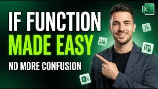 IF FUNCTIONS IN EXCEL | EXCEL TUTORIALS FOR BEGINNERS 