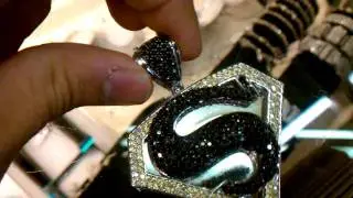 Lab made superman charms $80