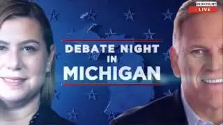 Elissa Slotkin (D) vs  Mike Rogers (R): Michigan  US Senate debate 2024