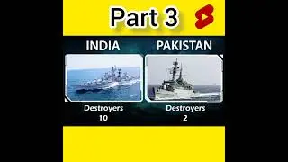 Indian navy Vs Pakistan navy comparison #shorts #status #comparison
