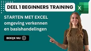 Excel voor beginners (deel 1) 💚