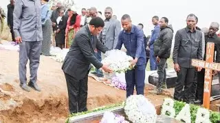 ANGALIA ALIVYOZIKWA BABA MZAZI WA KATIBU MKUU KIONGOZI DKT KUSILUKA