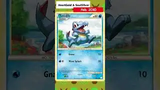 EVERY TOTODILE CARD IN 60 SECONDS | POKEDEXWIKI