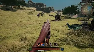 Duck fight on path of Deimos