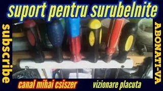how to make a screwdriver stand