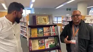 RGP MLA Viresh Borkar Visited to Swindon Library | Goan Heritage book counter.