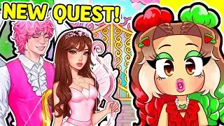 Completing THE VALENTINES QUEST in DRESS TO IMPRESS..