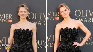 ✨ Kara Tointon Stuns at the 2025 Olivier Awards! 🌸🎭