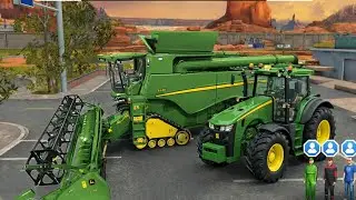 Fs 18 Harvesting Wheat! Farming Simulator 18 Multiplayer Gameplay ll Timelapse #fs18 