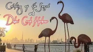 Dubai Creek Harbour | Catching Sunset with Bebshies | by Joy Allen