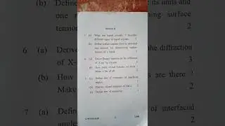 cdlu question paper physical chemistry 2nd semester