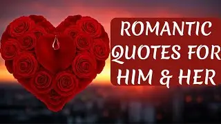 Most Romantic Quotes For Him & Her | Love Quotes | Couples Quotes