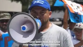 Rally outside Ted Cruz's office