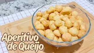 PIPOCA DE PÃO DE QUEJO | APERITIVO DE QUEIJO | LANCHE FÁCIL E RÁPIDO