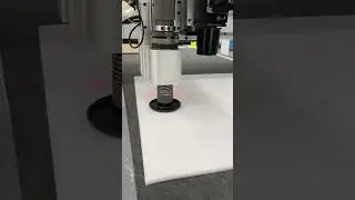 Digital foam sponge cutting diaplay #sponge #foam #cuttingmachine #cutting #flatbedcutter