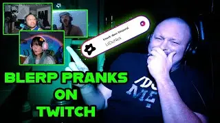 | BLERP PRANKS | Scaring Streamers on Twitch - Knock Knock