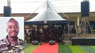 Ghana Police Band, Bono East Techiman, Performs Legendary Prof Kofi Abraham's Songs Perfectly