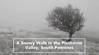 A Snowy Walk in the Piethorne Valley, South Pennines