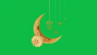 Ramadan Kareem - Eid Mubarak Green Screen HD