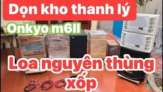 Dọn Kho Xả Thanh L&yacute; Loa Mỹ Bass25 Gi&aacute; 800k - Loa Onkyo M6ii - Loa Hm -Loa Bmb455