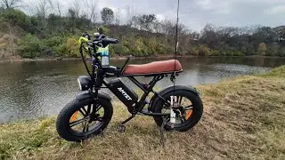 Amyet V9 -G60 ebike test ride/ fishing adventure!!