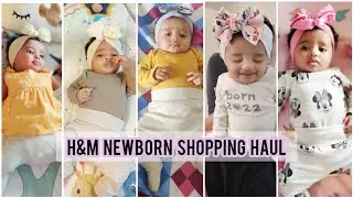 👶h&m Newborn baby Shopping Haul+Try on 0-6 months 🌸 sale!